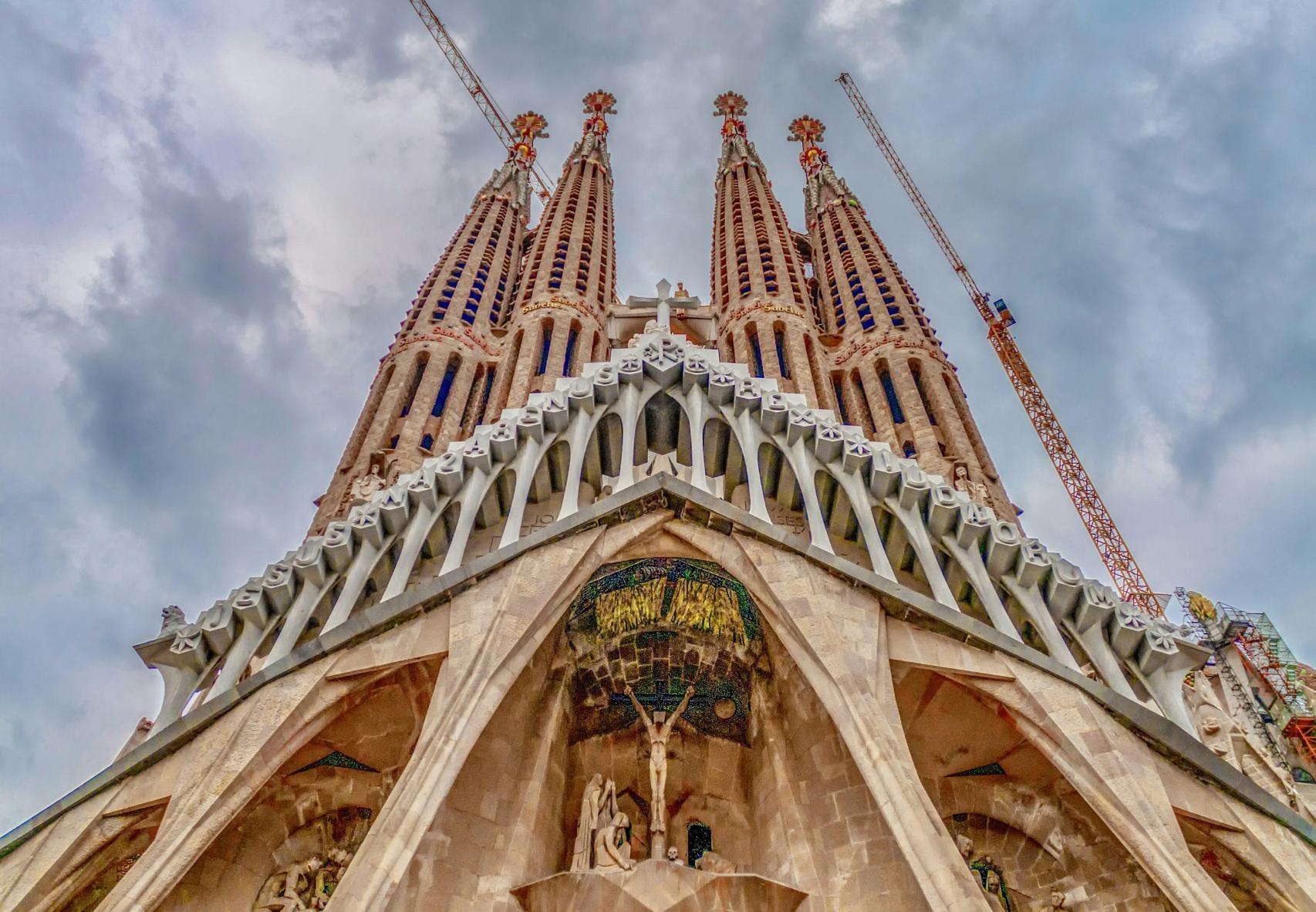 Imatge d'arxiu de la Sagrada Família de Barcelona