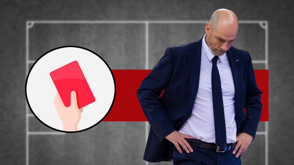 Tarjeta roja para Joan Peñarroya en el Barça de basket