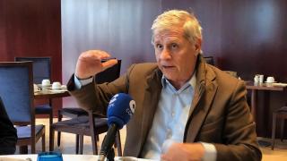 El abogado Alberto Fernández, en la entrevista en la cadena Cope