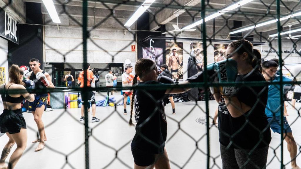 Entreno en el Sparta Bcn Fight Team