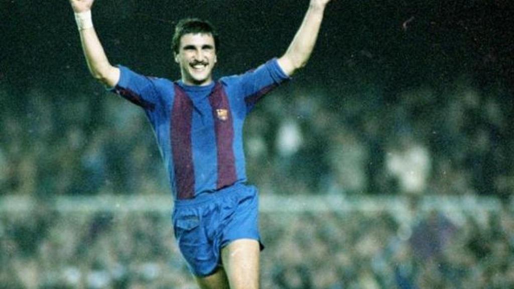 Hansi Krank, con el Barça