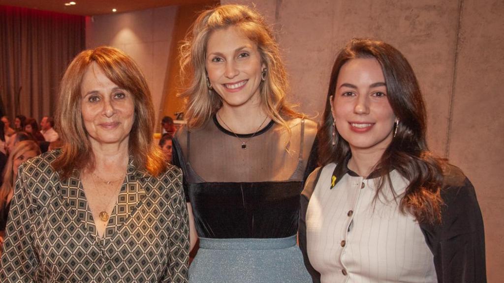 Odelia Haroush, CEO de Seret; Noa Hadad, confundadora del festival; y Alexandra Sigal, directora de la Maison Israélienne