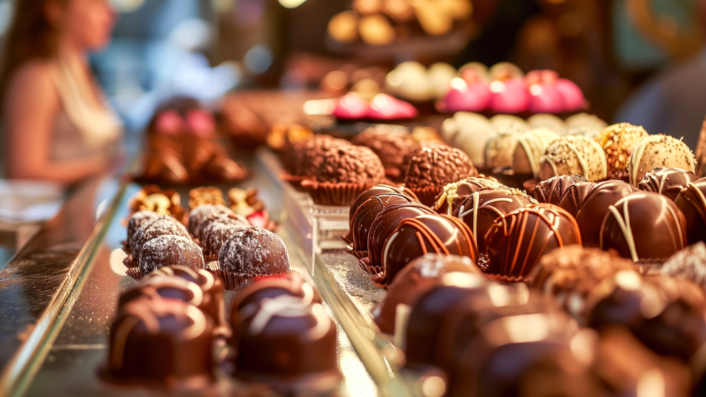 Vitrina de Dulciurile Crengutei, la millor pastisseria de Santa Coloma