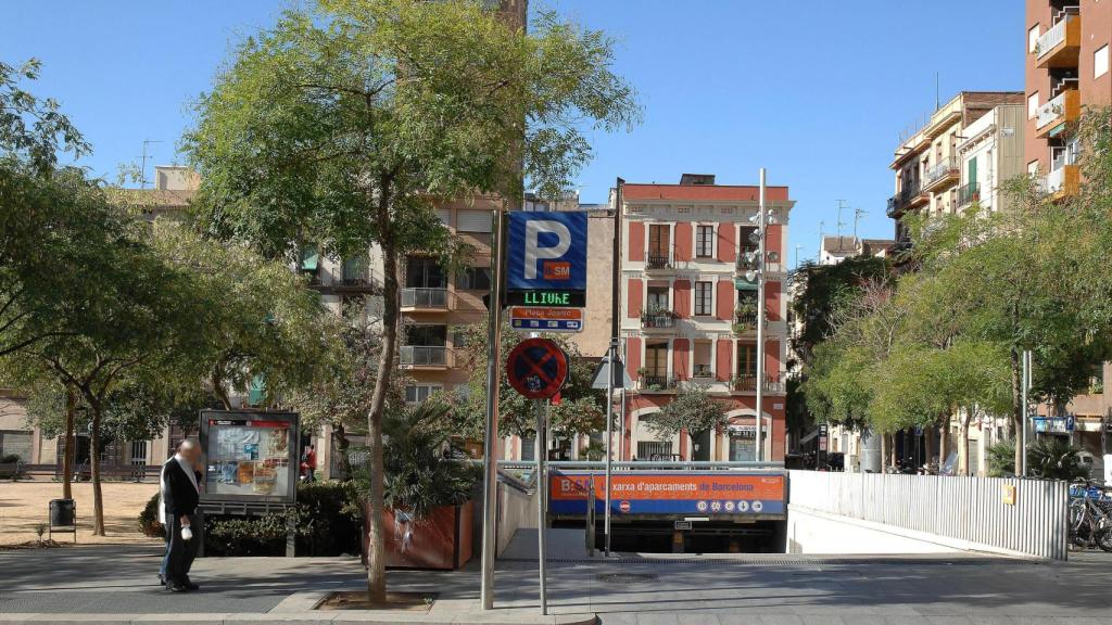 Acceso a un parking de B:SM