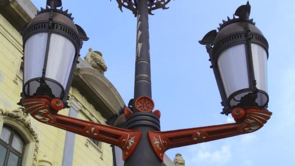Farolas de Antonio Gaudí