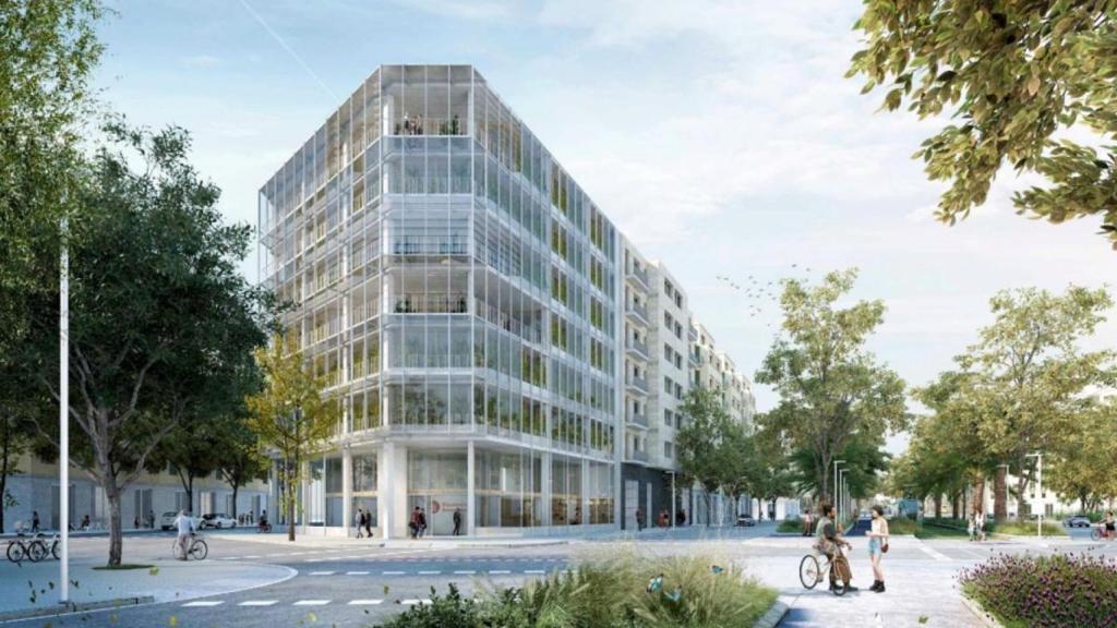 Render de la nueva sede tras la reforma