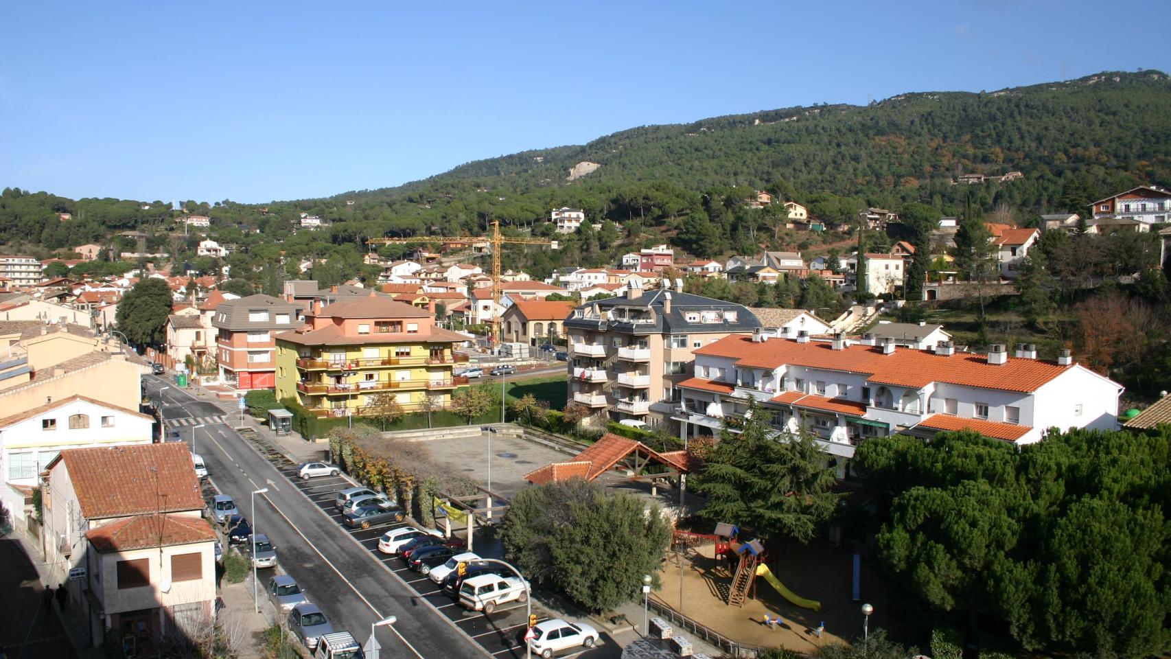 Imagen general del municipio de Aiguafreda