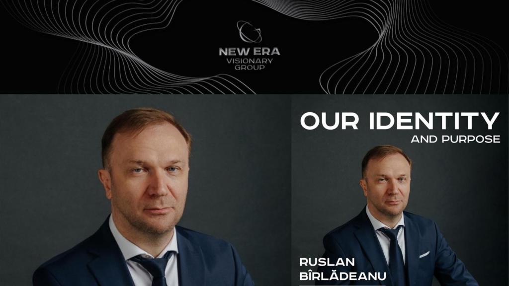 El empresario moldavo Ruslan Bîrlădeanu en imágenes publicadas en Linkedin