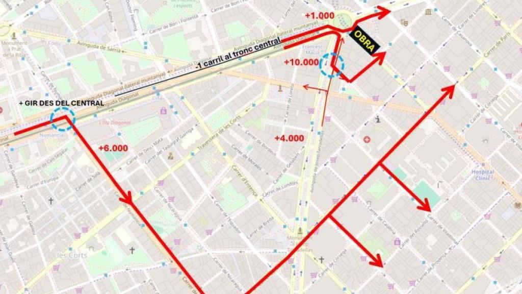 Nous itineraris pels talls a Comte d'Urgell