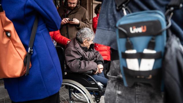 Residentes de la residencia Tàber