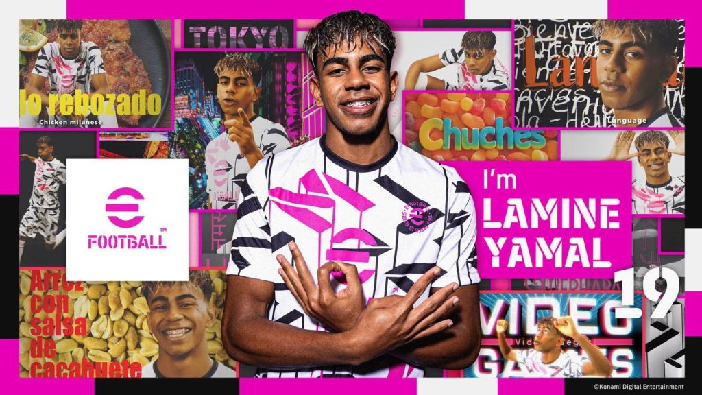 Lamine Yamal, el nuevo embajador mundial de Konami