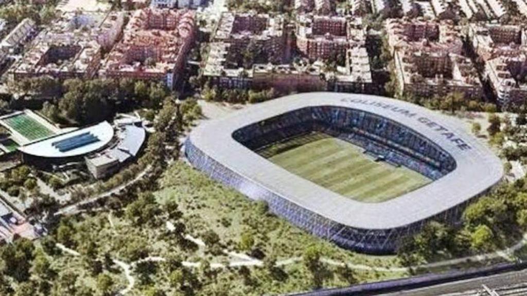 Imagen virtual del futuro Coliseum