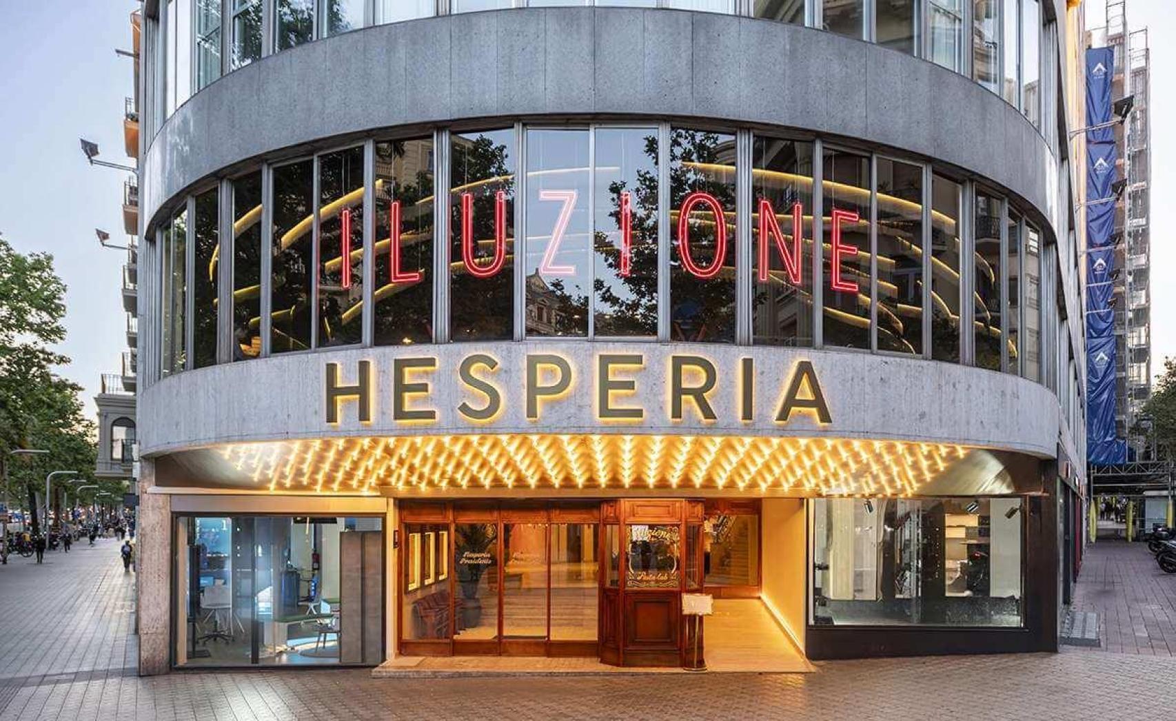 Restaurant Iluzione de l'Hotel Hesperia Presidente de Diagonal