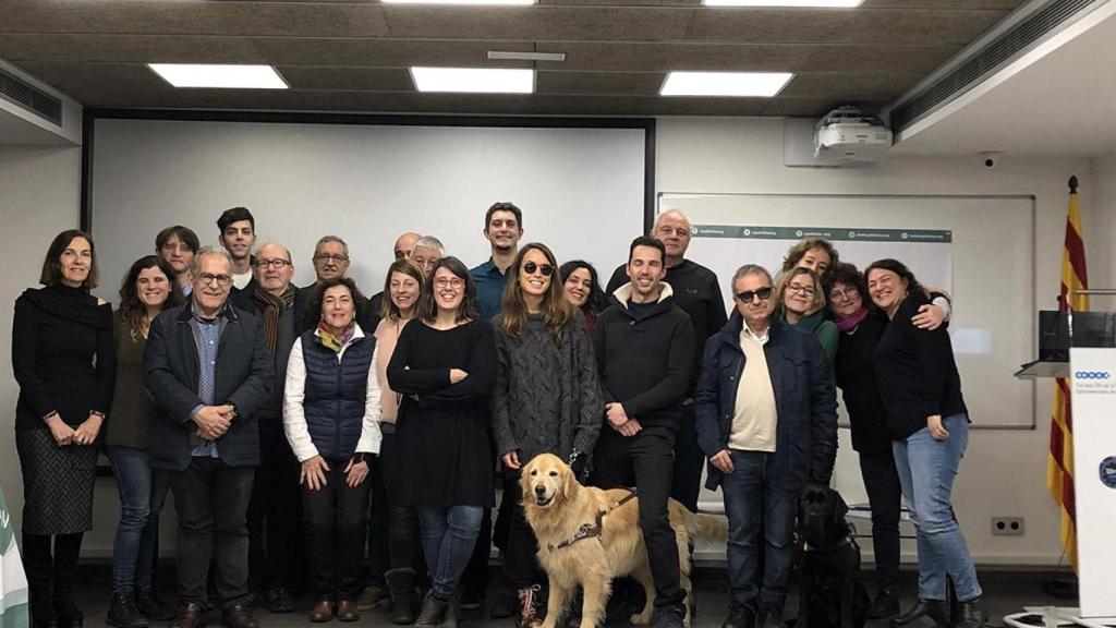 Miembros de la Fundació Punt de Vista de Barcelona