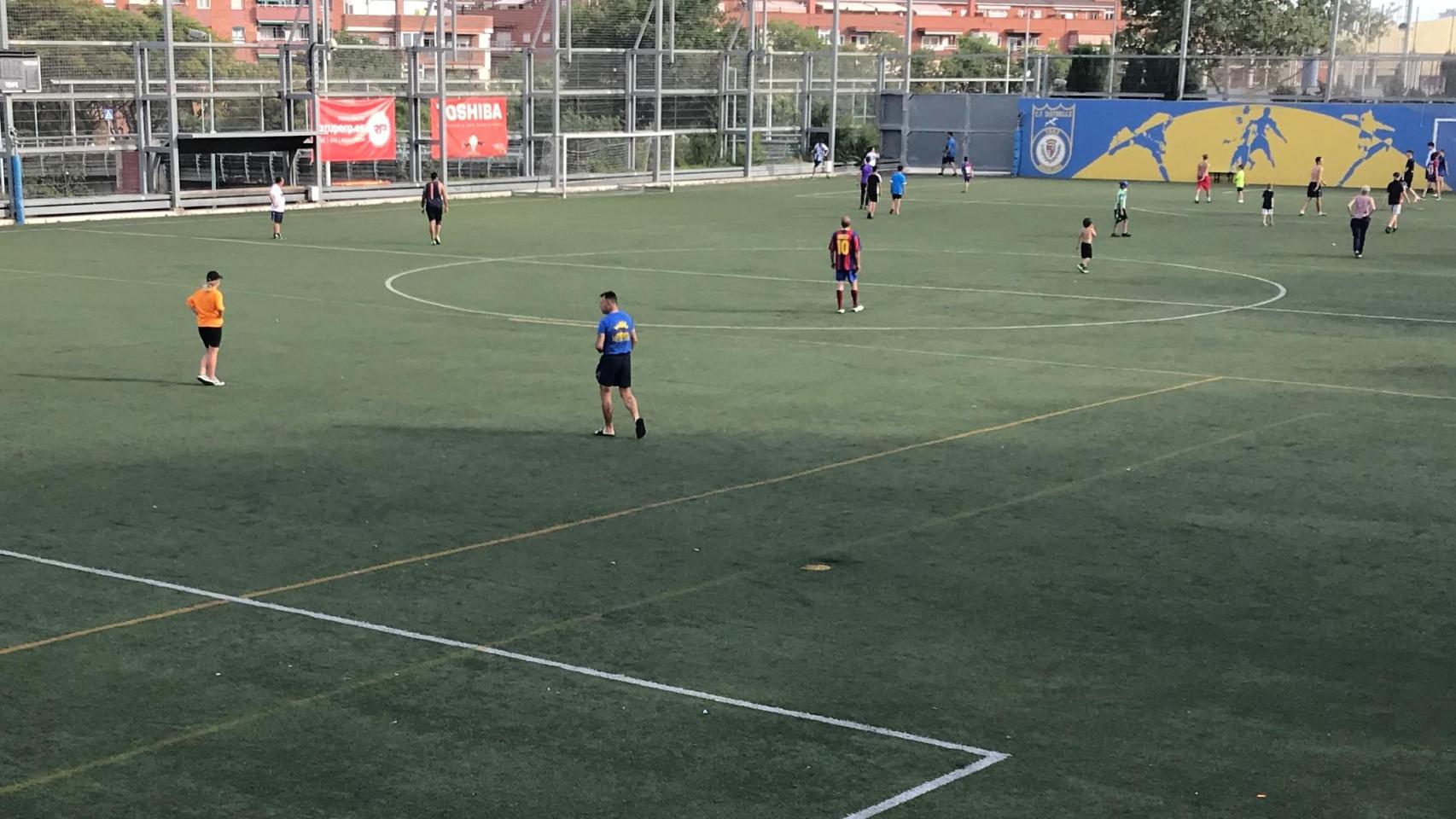 El centro deportivo de Can Cabanyes de Badalona