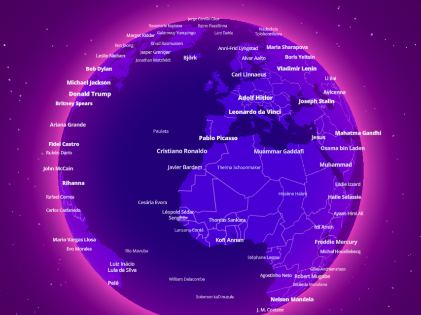 Captura del mapa Notable People de Topi Tjukanov.