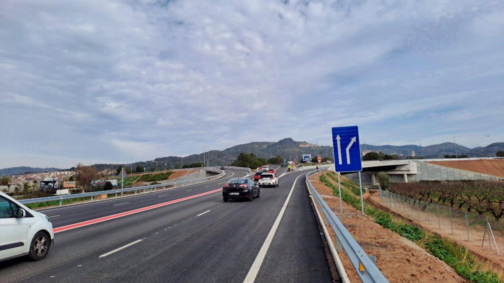 La nueva infraestructura por la duplicación del vial que conecta Sant Vicenç dels Horts (Barcelona) con la A-2 en servicio