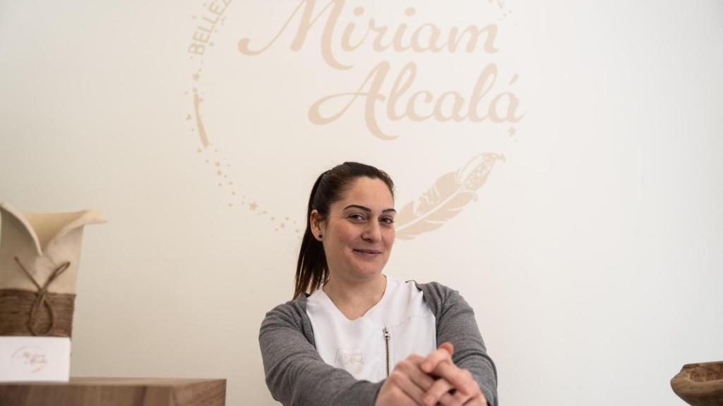Miriam, la propietària de Miriam Alcalá - Belleza Holística de Santa Coloma