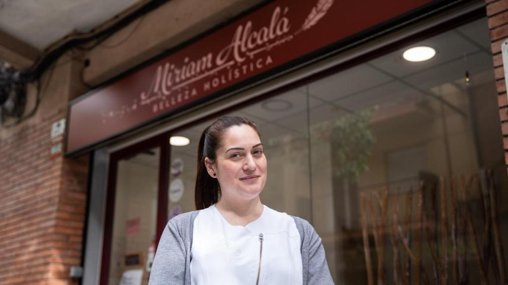 Miriam, la propietària de Miriam Alcalá - Belleza Holística de Santa Coloma
