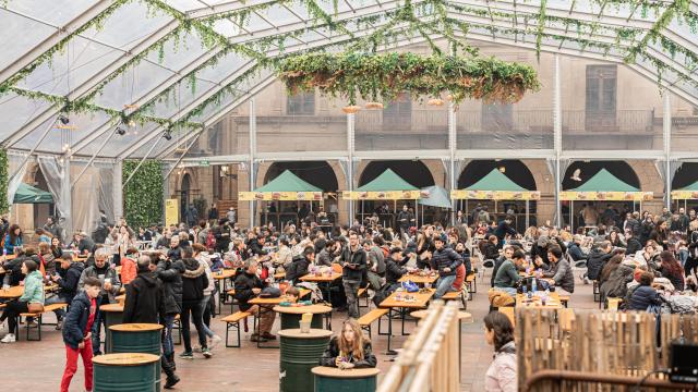 Ambiente en una edición anterior de San Miguel GastroFest Km.0