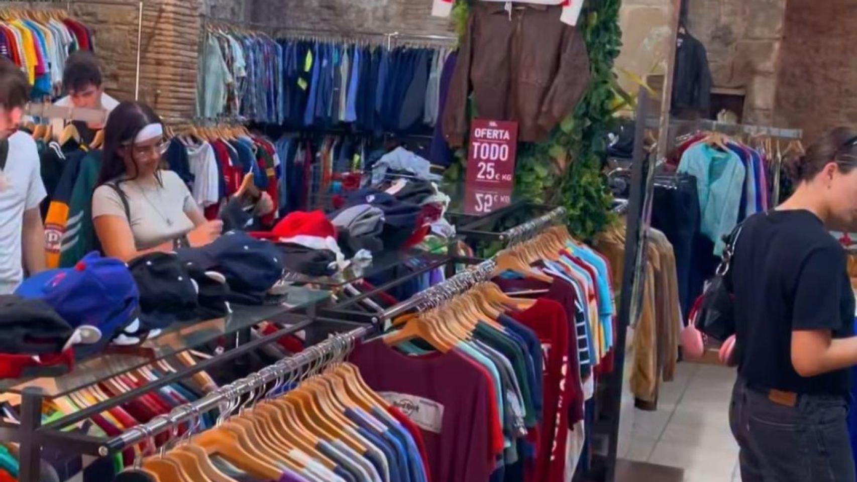 Tienda de ropa vintage