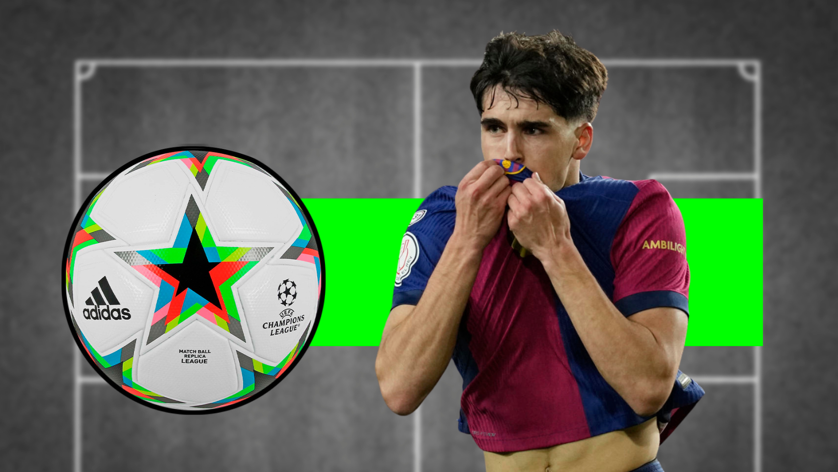 El MVP del partido para Pau Cubarsí