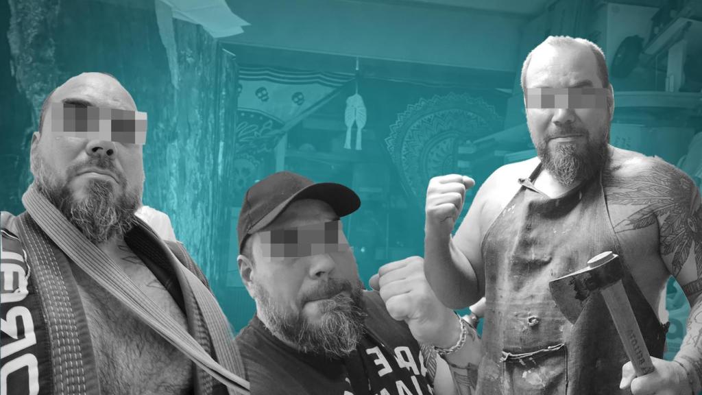 Fotomontaje de Fabián, el ebanista uruguayo buscado por asesinato