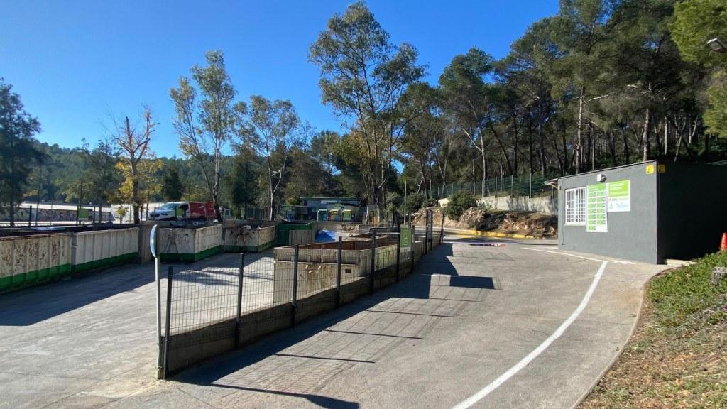 Instalaciones de la Deixalleria Municipal.