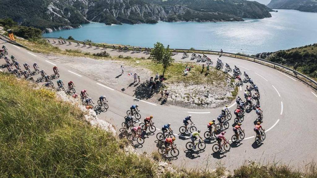 El pilot del Tour durant l'edició de 2024