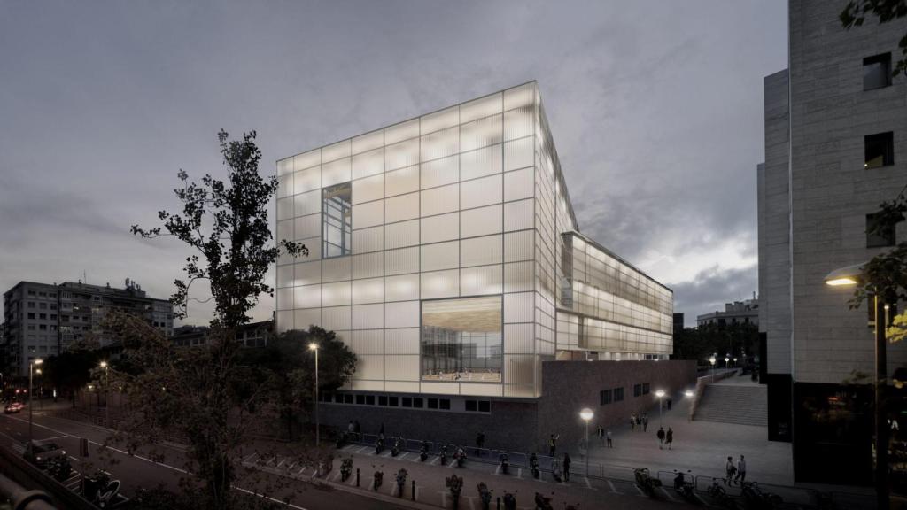 Render del futur poliesportiu