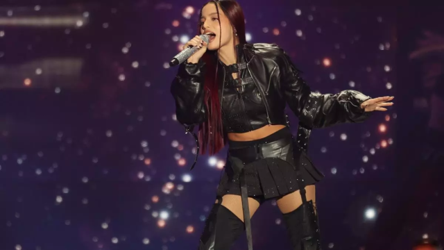 Fotografía de archivo de la cantante argentina Emilia Mernes.