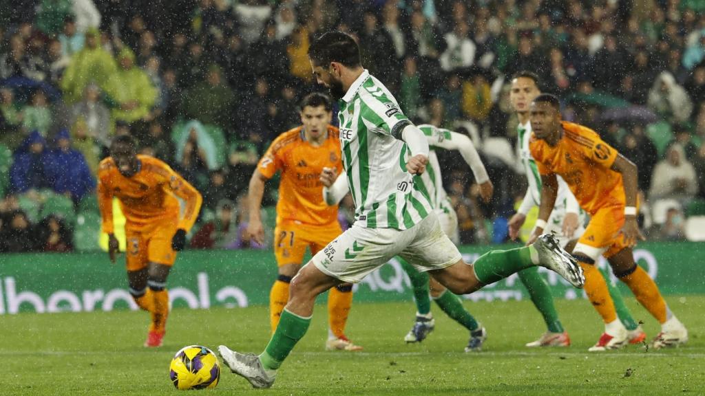 El penalti de Isco que dio la victoria al Betis contra el Real Madrid
