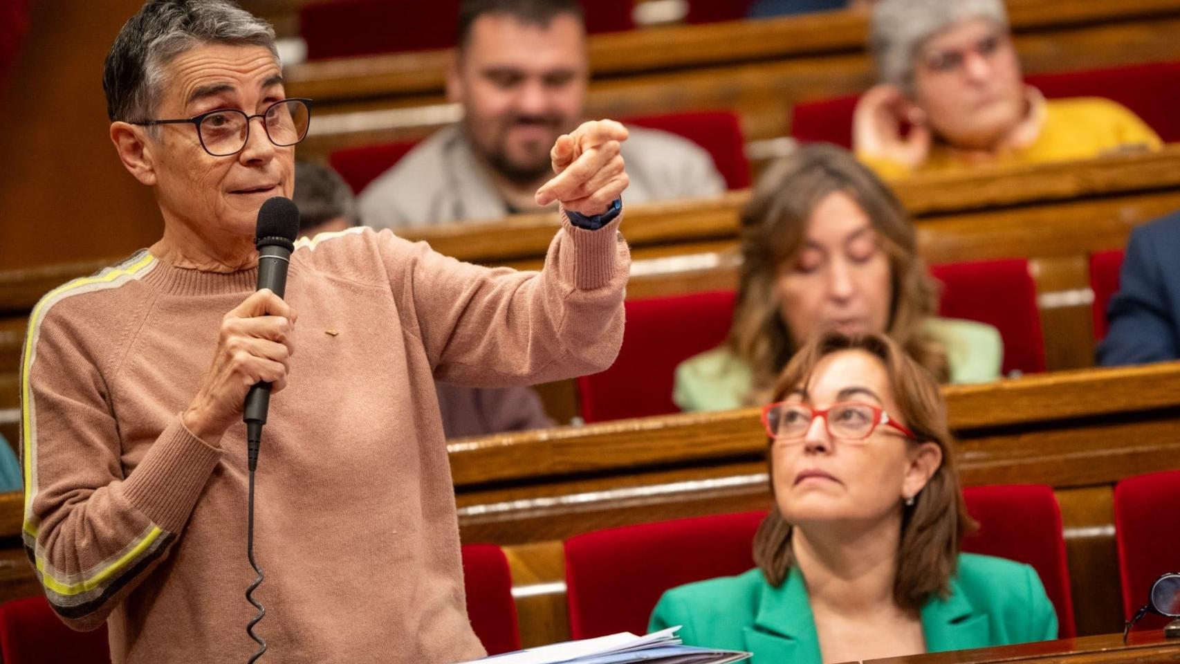 La 'consellera' de Salud, Olga Pané, en el Parlament, en una imagen de archivo