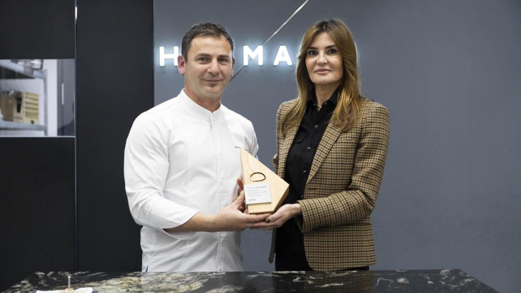 L'entrega del premi a la pastisseria Hofmann