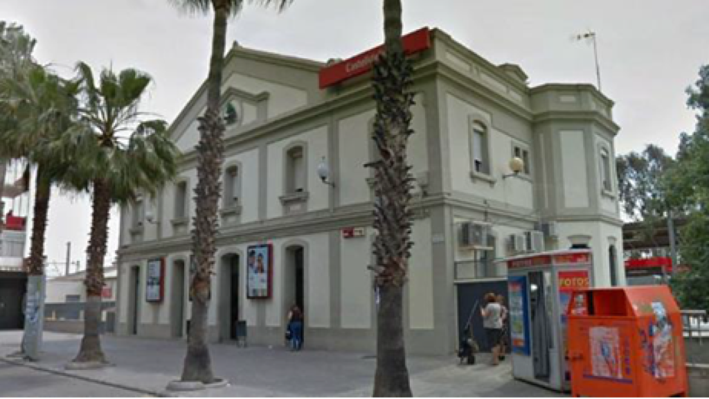 Estación de Rodalies de Castelldefels Centro
