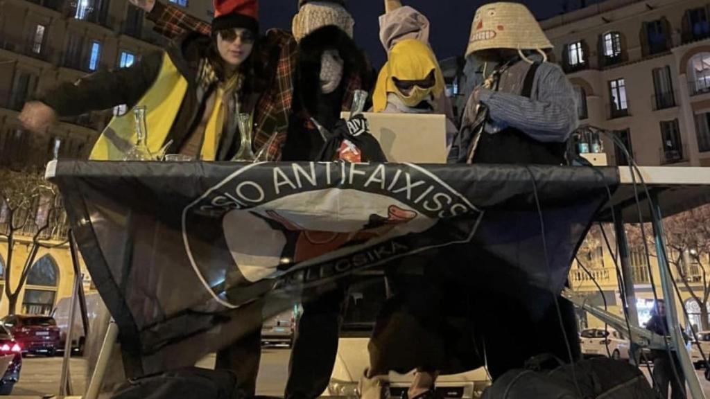 Escenari de la XVIII calçotada popular del Poblet