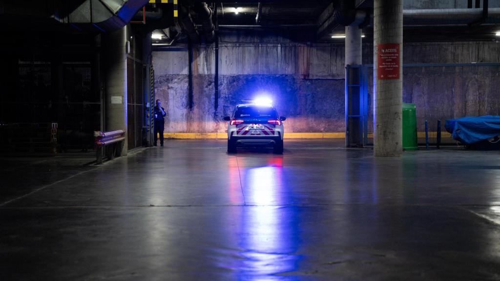 Un coche de los Mossos d'Esquadra en un dispositivo anterior