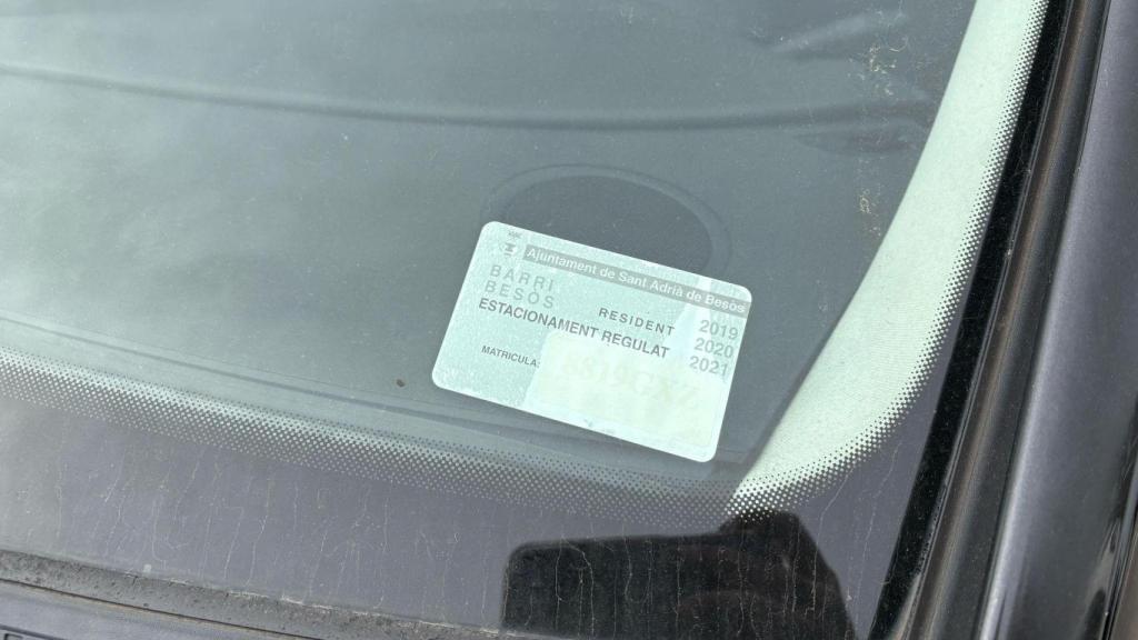 Pegatinas de aparcamiento para residentes en el Besòs
