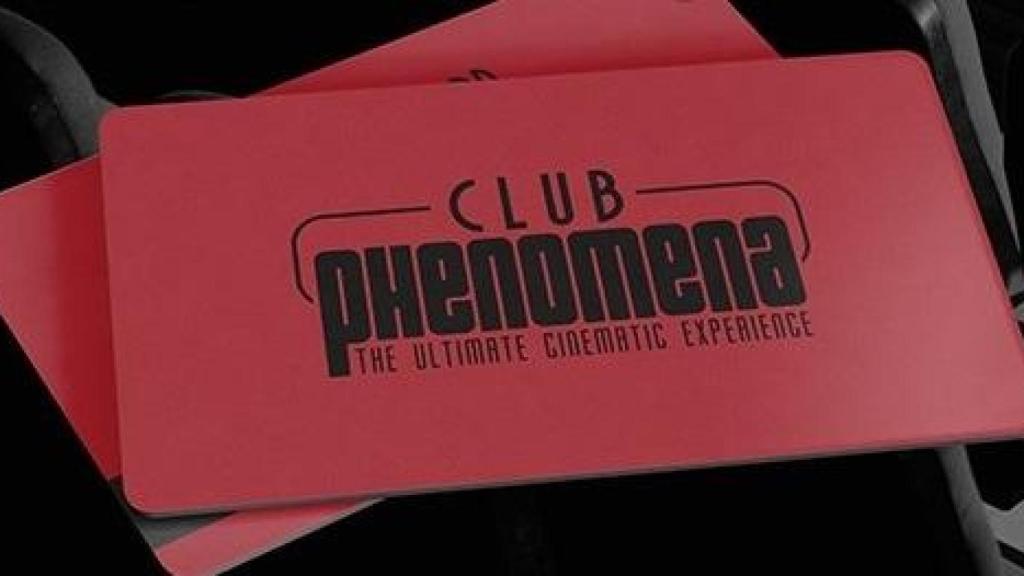 Tarjeta de socio del Phenomena Experience