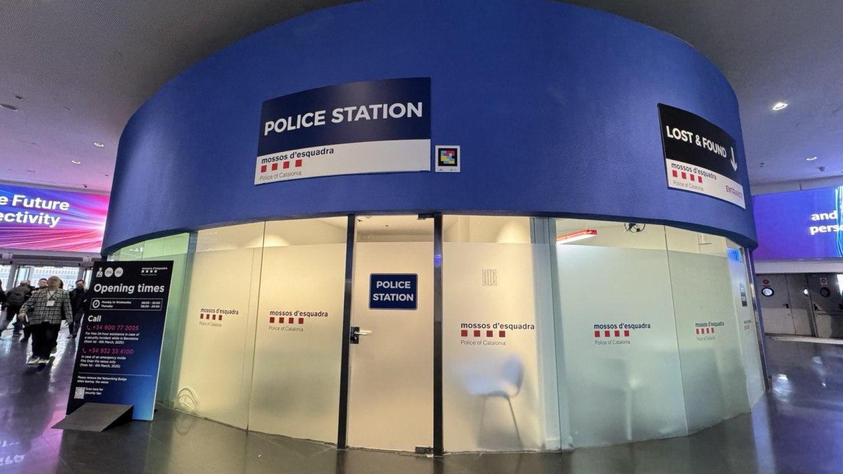 Los Mossos en el MWC