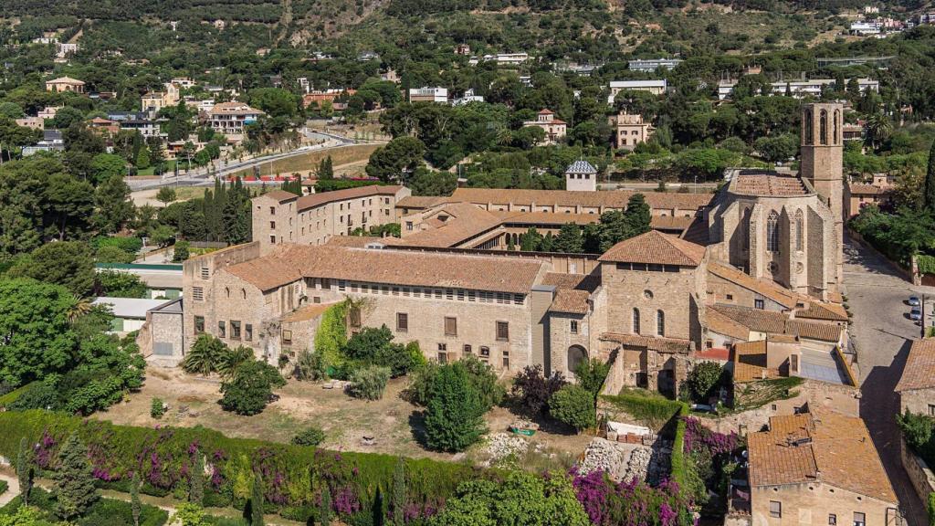 Vista aérea del Monestir de Pedralbes