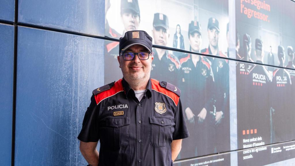 Raúl, el cabo de mossos de Badalona que trabaja con víctimas de violencia de género