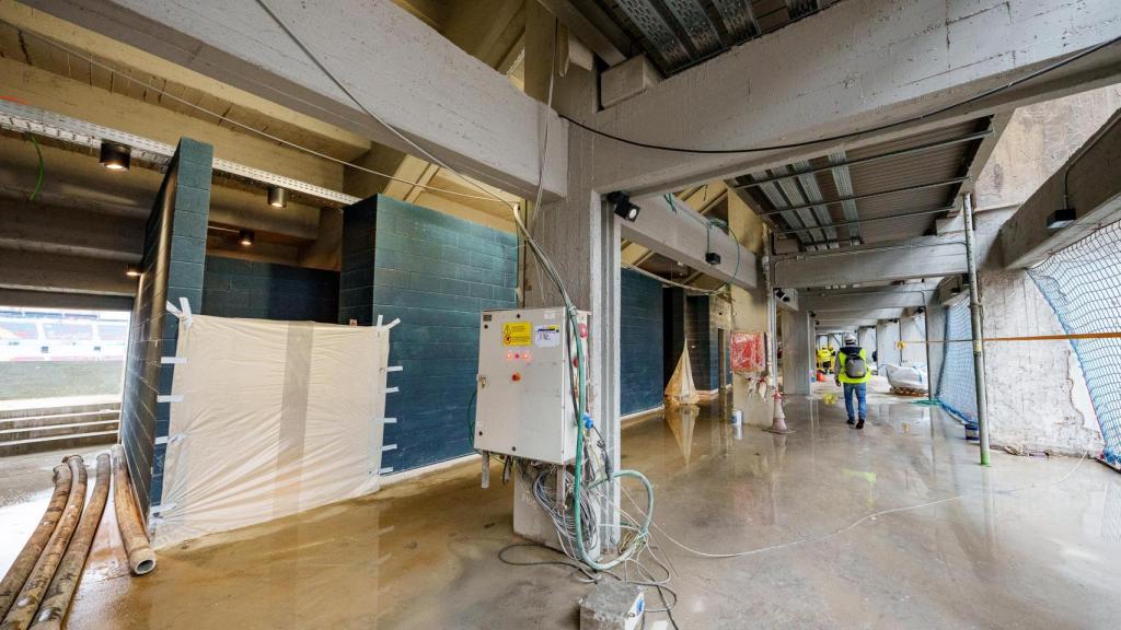 Así avanzan las obras del interior del nuevo Camp Nou