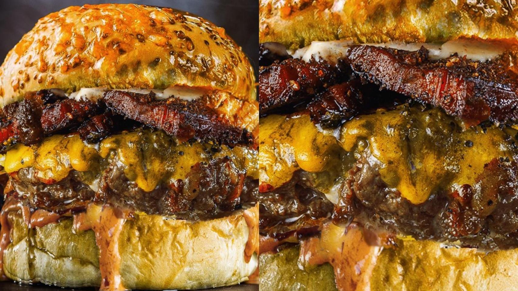 La hamburguesa Lil Wayne de Gottan Grill