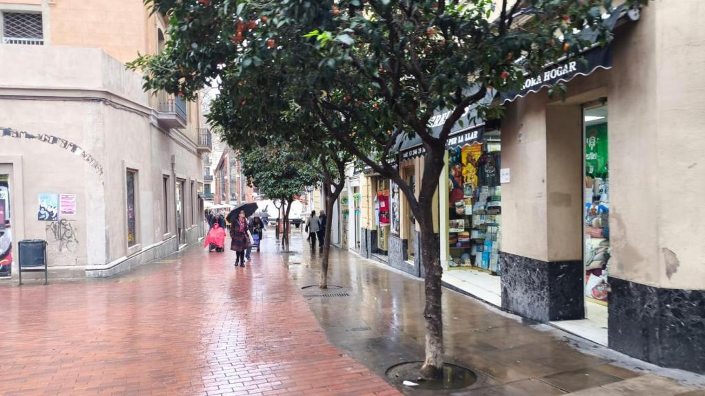El carrer de la Sèquia Comtal de El Clot de Barcelona