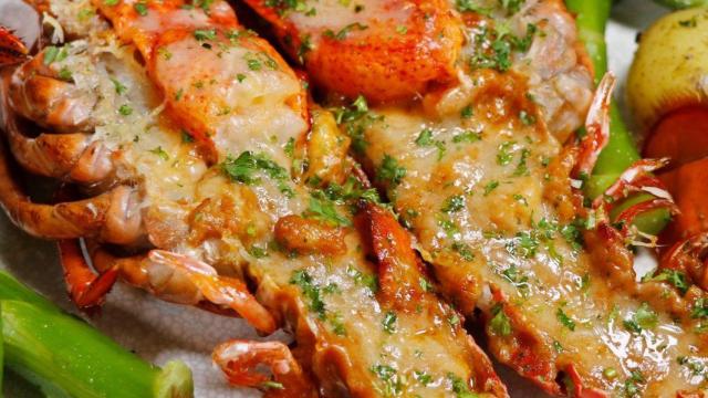 Marisco fresco en una imagen de archivo