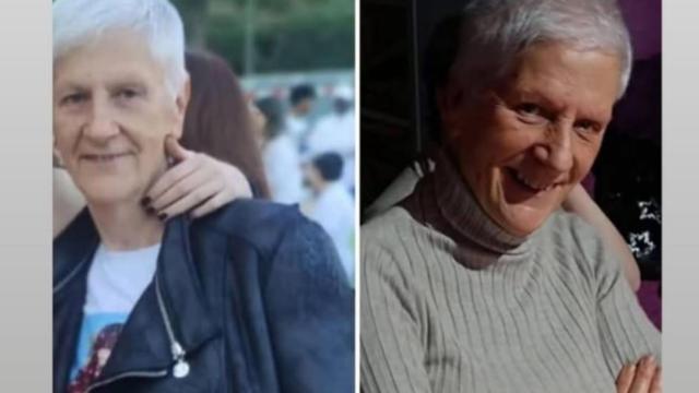 Mensaje de WhatsApp difundido por los familiares de Aurora, la mujer desaparecida