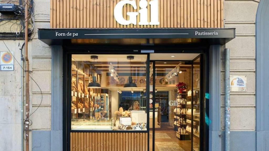 La panadería Gil en Gran Vía de Les Corts Catalanes