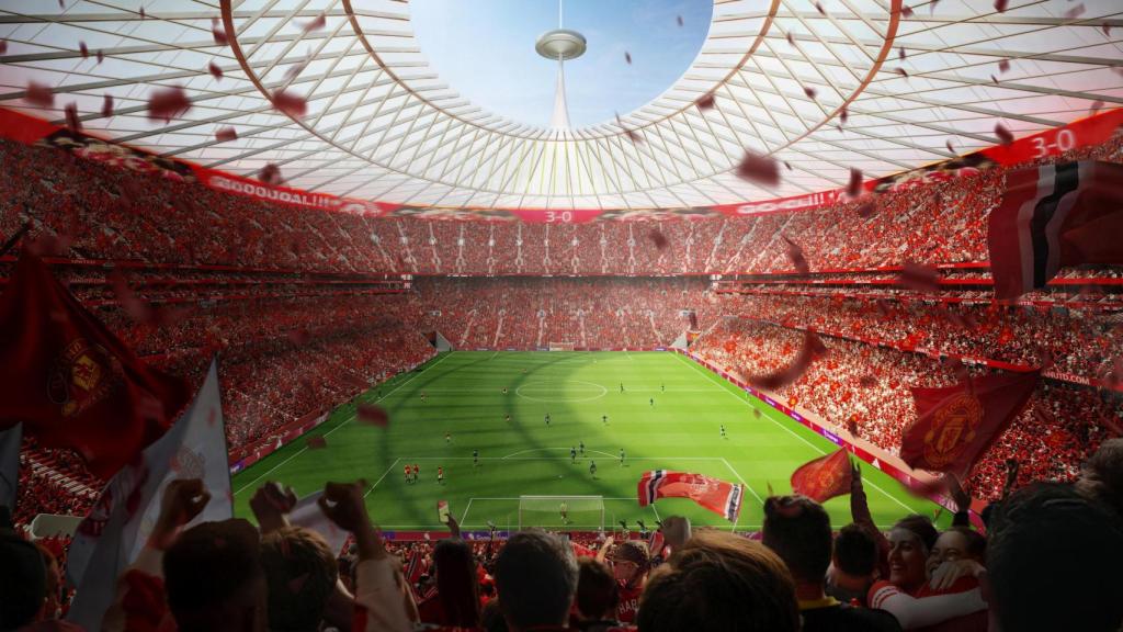 La cubierta del nuevo Old Trafford se inspira en la del Camp Nou