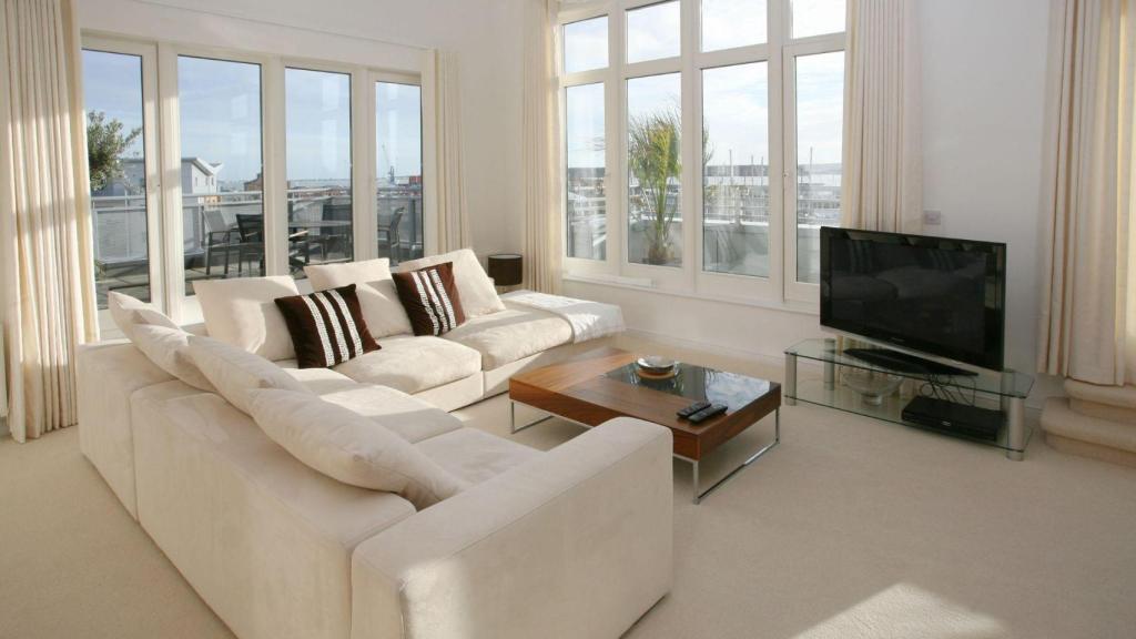 Interior de un apartamento de verano